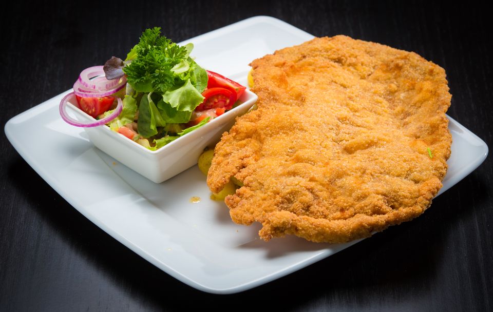Milanesa crocante hecha en Air Fryer