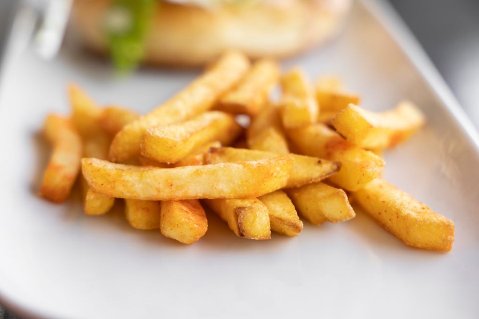 Papas fritas hecha en Air Fryer